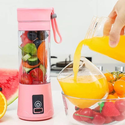 Portable Mini Juicer Blender | Outdoor Juicing Cup (380ml) – Rechargeable